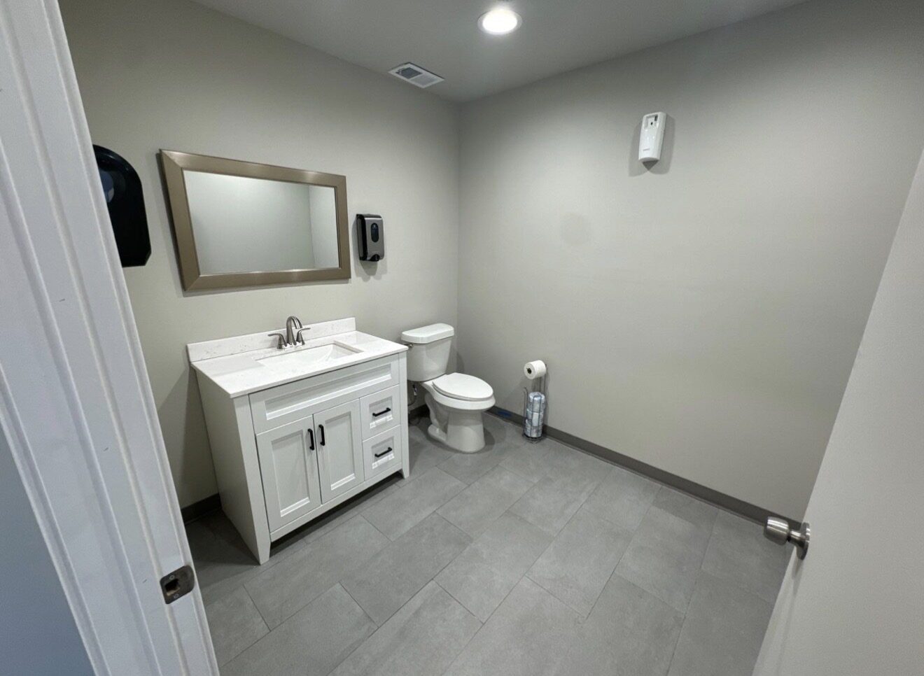 Completed commercial renovation