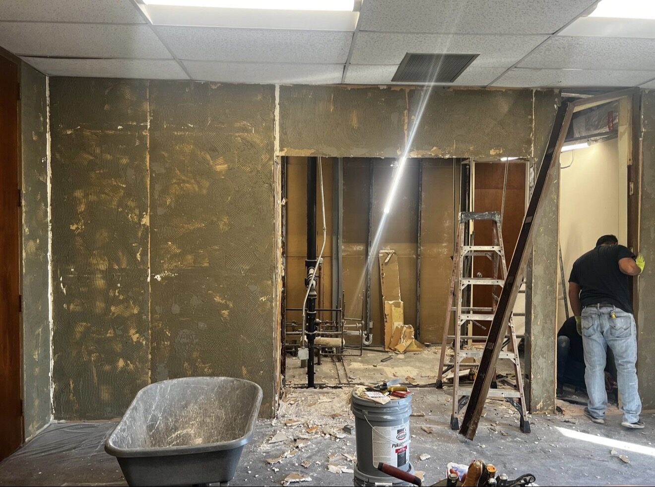 Commercial interior demolition