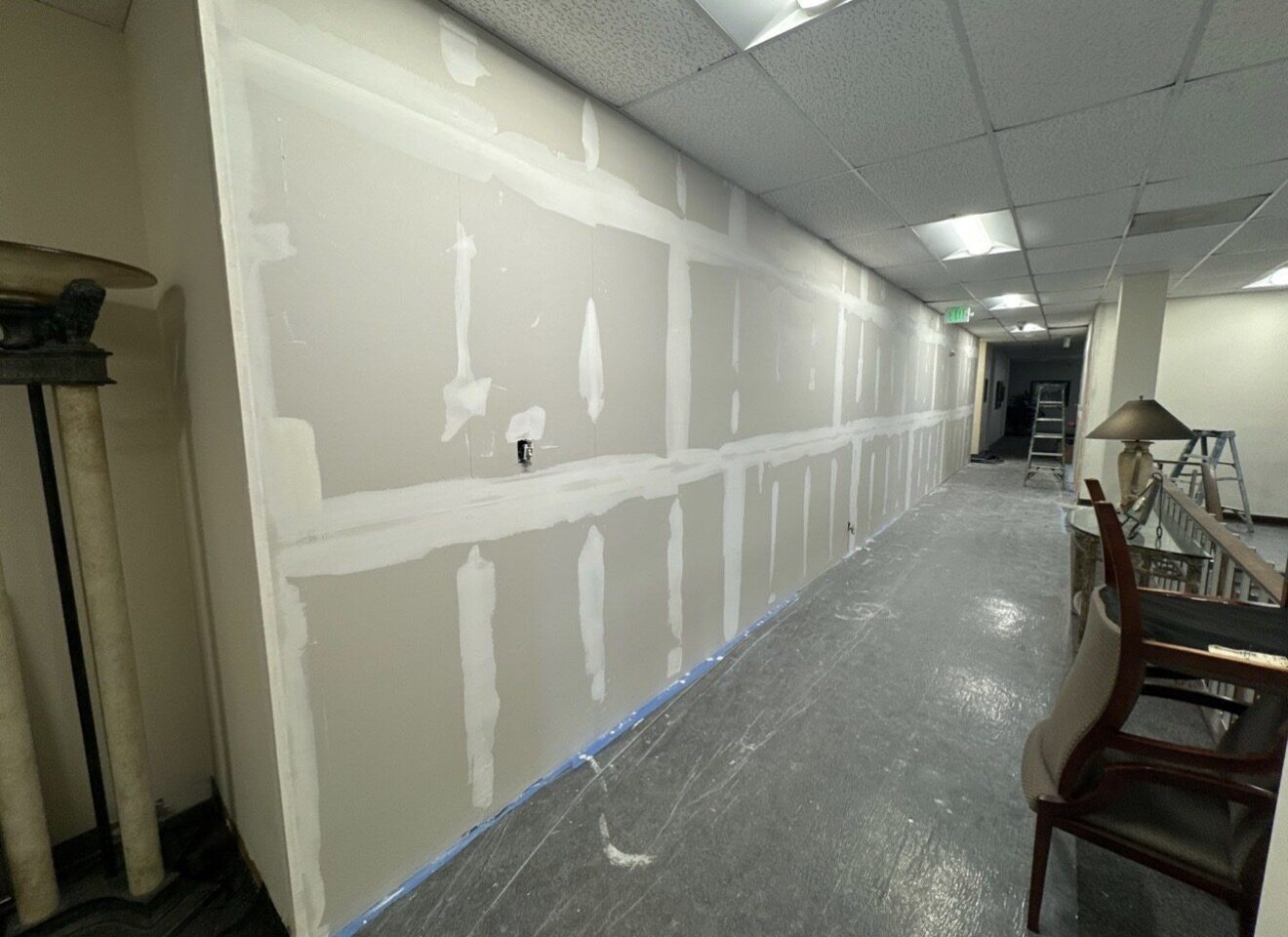 Drywall work