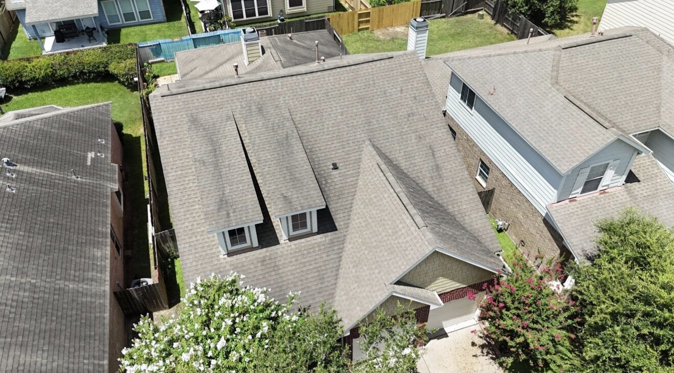 Roof before replacement